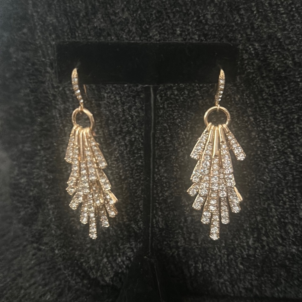Gold tone with Rhinestones